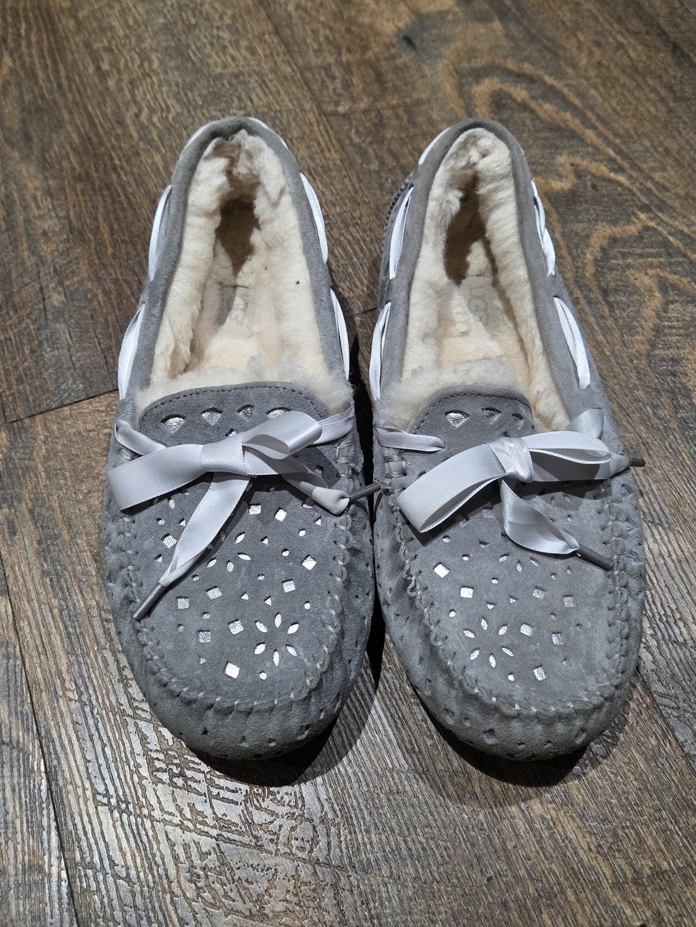 Ugg Per Miccasin Grey Suede